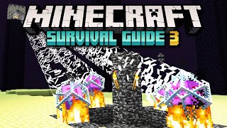 How to Respawn the Ender Dragon ▫ Minecraft Survival Guide S3 ▫ Tutorial Lets Play Ep58 [upl. by Nauq522]