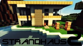 Minecraft Tutorial  Wie baue ich ein schönes Haus 4 Teil 2 [upl. by Remled]