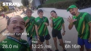 Milo marathon 2024 Barefoot run 164 [upl. by Elicul753]