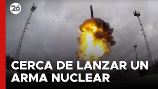 PUTIN estuvo quotMUY CERCAquot de LANZAR UNA BOMBA ATÓMICA sobre UCRANIA  26Global [upl. by Lanevuj]