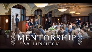 2023 Winter Mentorship Luncheon [upl. by Nomi238]