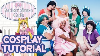 Sailor Moon Maid Cafe Cosplay Tutorial [upl. by Eirrotal]