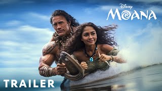 MOANA Live Action  Official Trailer 2024 Zendaya Dwayne Johnson  Disney [upl. by Ythomit]