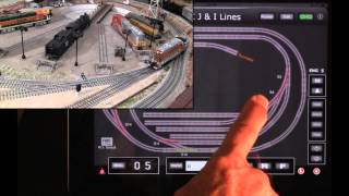 LCJampI Lines 26 Lionel Legacy Layout Control System LCS YARD operation [upl. by Ayekram]