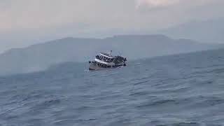 Boat capsized on Lake Kivu DRC [upl. by Eisteb]