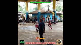 BGYBACUNGAN BASKETBALL LEAGUE2024UNCROWNED KINGS vs SKY WALKERSGAME HIGHLIGHTS [upl. by Buxton]