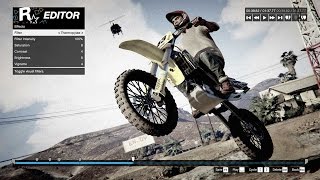 GTA 5  TUTO COMMENT UTILISER LEDITEUR ROCKSTAR POUR LES FILMS OU LES STUNT SUR PS4 [upl. by Naux146]