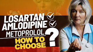 Top 5 Most Common Blood Pressure Medications LOSARTAN AMLODIPINE METOPROLOL and other [upl. by Anna]