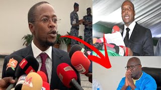 Bagarres à l’assemblée NationaleAbdoul Mbow crache sur BarthAhmed Aidara [upl. by Moonier737]