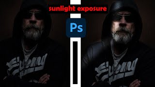 sunlight exposure in adobe photoshop l Create realistic sunlight photoshop l jk design studio [upl. by Ytinirt]