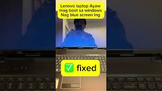 Lenovo laptop failed to boot in windows 10 blue screen state only  FIXED✅ [upl. by Elda]