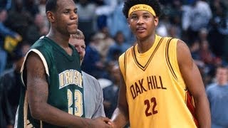 High School 12122002 StVincent StMarys vs Oak Hill Academy LeBron James [upl. by Muraida75]