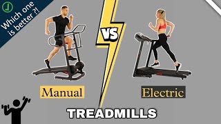 Manual vs Electric Treadmill  Manual vs automatic treadmill  What is the difference [upl. by Dhruv]