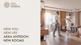 NEW ROOMS  AKKA HOTELS ANTEDON [upl. by Itnavart]