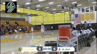 Saint Joes Basketball vsPiscataway HS Season Opener 121423 [upl. by Atselec]