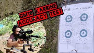 GM 10 KARBINE ACCURACY TESTGARE GM 10 KARBINE ACCURACY TESTGM 10 GROUPING TEST🤔🤔🤔 [upl. by Ruskin217]