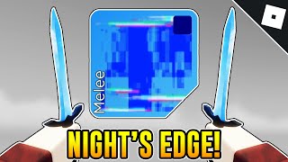 How to get the NIGHTS EDGE MELEE in ARSENAL  Roblox [upl. by La Verne]