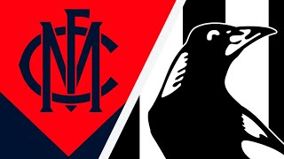 Melbourne v Collingwood  AFL Round 24 2024 Live Reaction [upl. by Shiff]