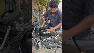 Tank dent repair 😲💯 stbikemodified viralvideo trending yputubeshorts dental [upl. by Knorring]