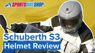 Schuberth S3 helmet review  sporty new road lid tested [upl. by Eciram]