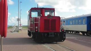 Narrow Gauge Railway Wangerooge  From port to village [upl. by Ramaj]