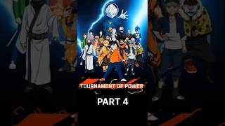 TOURNAMENT OF POWER PART 4 anime goku dragonballsuper tournament jujutsukaisen fighting [upl. by Aieken383]