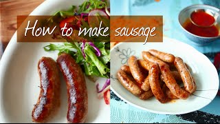 How to make sausage at home [upl. by Assilen410]