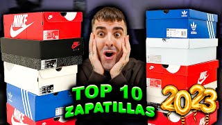 TOP 10 MEJORES ZAPATILLAS de 2023 Jordan Nike Adidas Vans [upl. by Leroi]