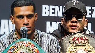 The FULL David Benavidez vs David Morrell HEATED PRESSER CONFRONTATION amp First Face Off [upl. by Christianson988]