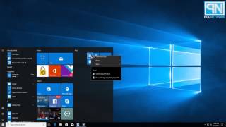 How to remove the right tile section of the Windows 10 start menu  Tutorial  Poc Network [upl. by Elatsyrc]