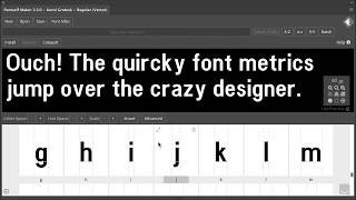 ⏰ Set the spacing amp kerning of your fonts in one click [upl. by Anad]