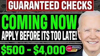 APPLY NOW Guaranteed 4000 STIMULUS CHECKS Watch Now 4th Stimulus 2024 Checks Update [upl. by Yovonnda]