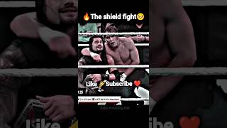 Roman Reigns old shield fight💪🔥  Roman Reigns vs dean Ambrose 👿🤯shorts wwe romanreigns fight [upl. by Lewap589]