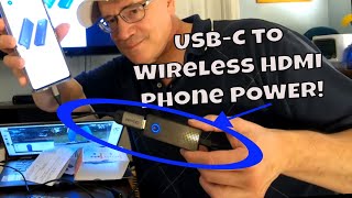 Why You Want A USBC to Wireless HDMI Transmitter It Rocks [upl. by Etnom798]