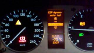 How to turn off ESP on Mercedes [upl. by Naujet]