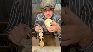 Making a Lovespoon ireland wales lovespoon traditional sycamore carving marriage [upl. by Sima45]