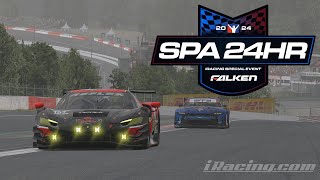 2024 iRacing Spa 24 Special Event Part 1 [upl. by Ravel]