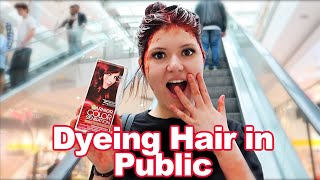 Dyeing My Hair at the MallPublic Humiliation [upl. by Magel468]