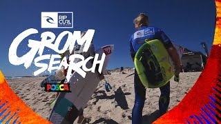 Australia Trigg Beach WA  Rip Curl GromSearch 2013 presented by Posca [upl. by Ahsinod]