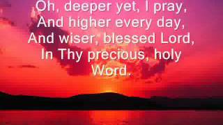 Deeper Deeper hymn with lyrics [upl. by Eivi777]