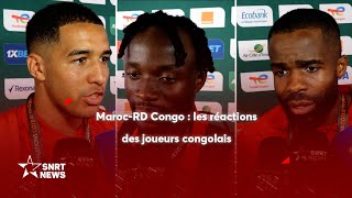 MarocRD Congo  les réactions des joueurs congolais [upl. by Hairacaz54]