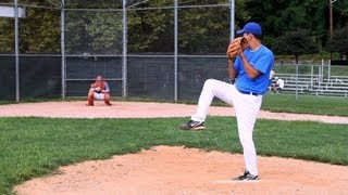 How to Pitch a Baseball  Baseball Pitching [upl. by Aniwde]