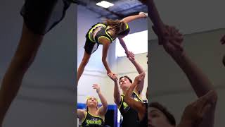 Sneak peak of Smoed 2025 choreography Wearing Envy Athletics cheerleading cheer smoed [upl. by Hajidak]