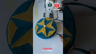 How to assemble hexagonal round bags Set 01 Sewing Tutorial Part 54 [upl. by Tonina342]