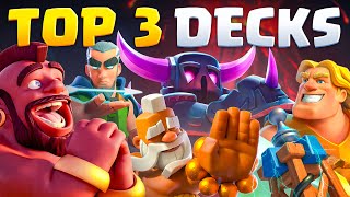 TOP 3 BEST DECKS AFTER THE NEW UPDATE 🏆 [upl. by Tankoos]