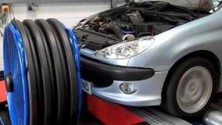 Tuning  Peugeot 206 GTi Cat Cams dyno test [upl. by Delacourt526]