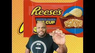 Reeses Potato Chips Big Cup MalcolmRichmondVlog [upl. by Gargan302]