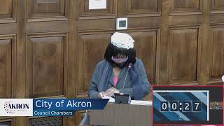 City of Akron Council Meeting  12112023 [upl. by Corrinne]