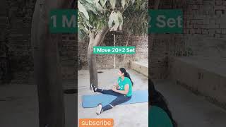 Period pain Relief Exercise At Hometrainding videoyoutube videoyoutube shorts [upl. by Naelopan469]