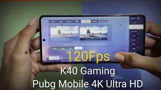 Redmi K40 Gaming Test Pubg Mobile  تجربة أداء ببجي موبايل [upl. by Phail]